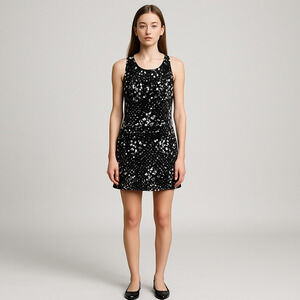 Cotton On Black Leopard Print Dress